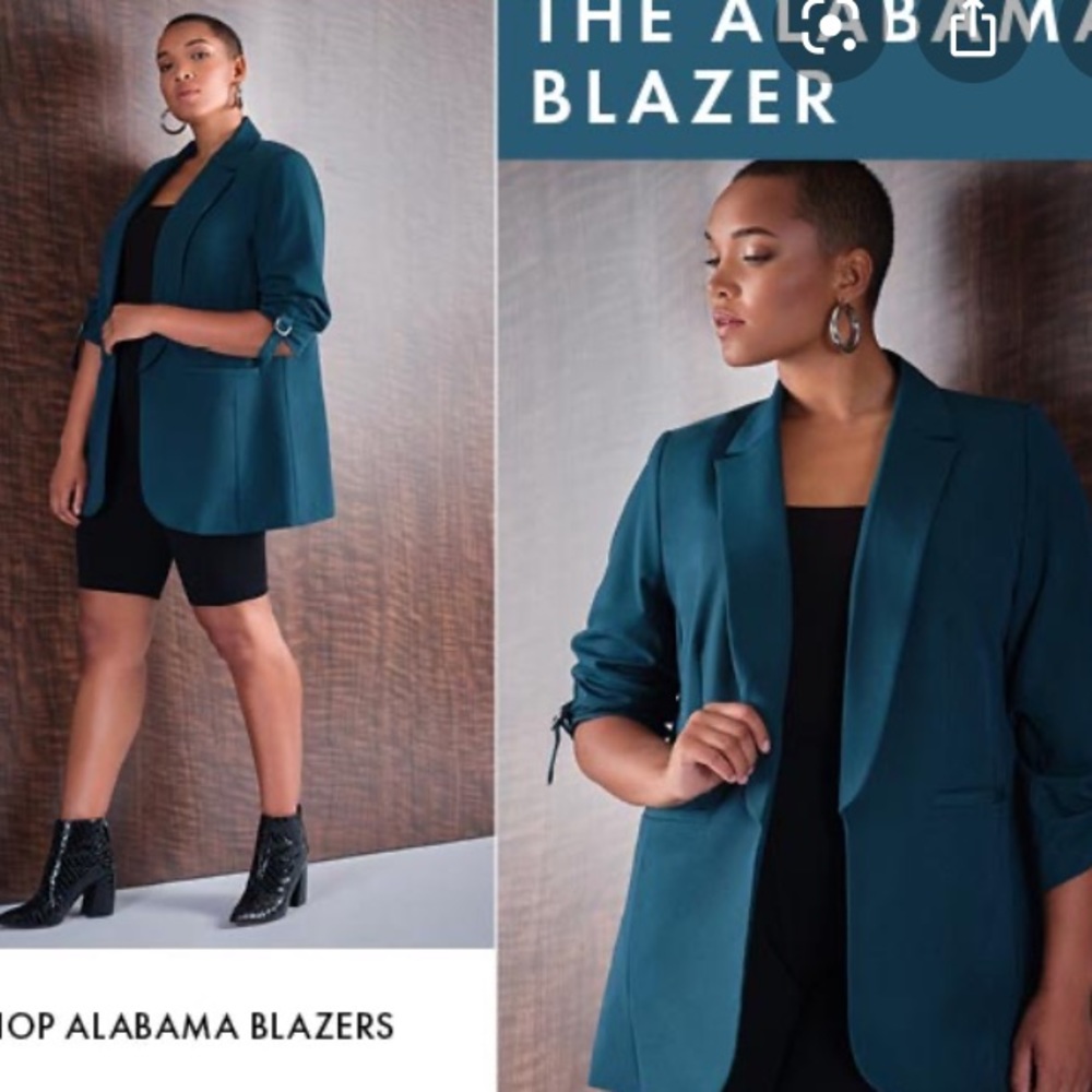 Eloquii Alabama Long Oversized Blazer
